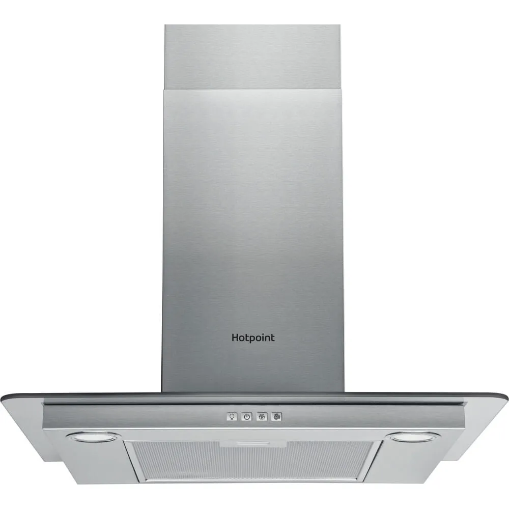 Hotpoint PHFG6.4FLMX Wall-mounted Cooker Hood - 432m³/h, Stainless Steel
