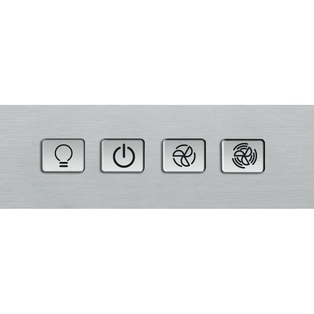 Hotpoint PHGC6.4FLMX Wall-mounted Cooker Hood - 432m³/h, Stainless Steel