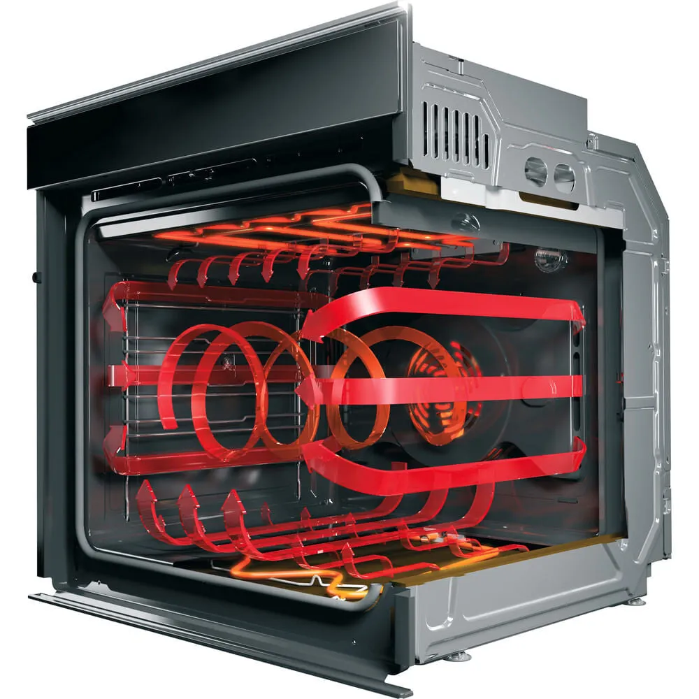Hotpoint SA2 840 P IX Built-In Electric Single Oven - Pyrolytic, Stainless Steel, A  Rated