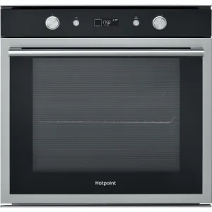 Hotpoint SI6 864 SH IX 73L Built-In Electric Oven - Black, Stainless Steel