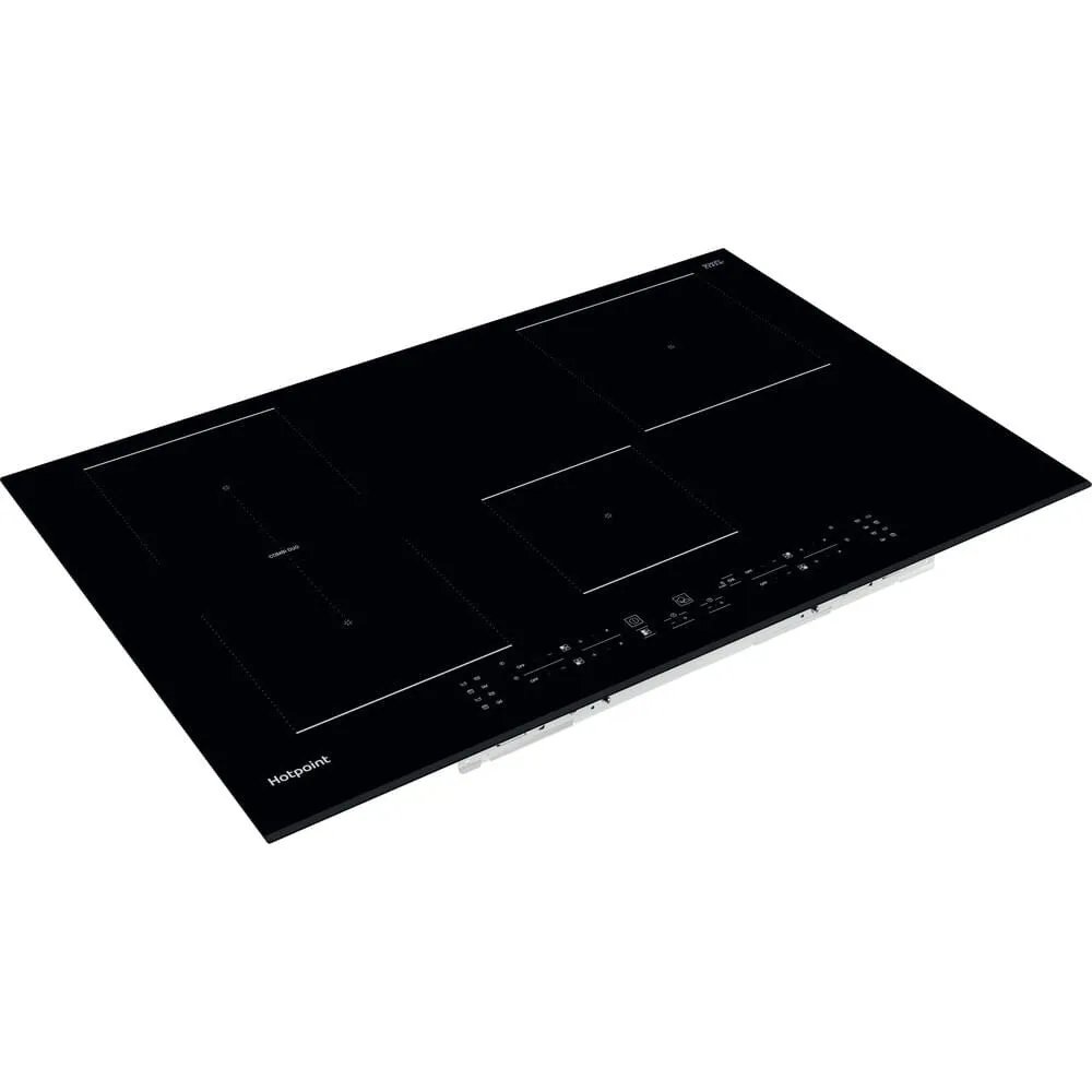 Hotpoint TB 3977B BF Built-in 77cm Induction Hob - 4 Zones, Black