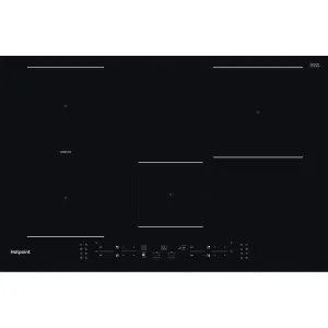 Hotpoint TB 3977B BF Built-in 77cm Induction Hob - 4 Zones, Black