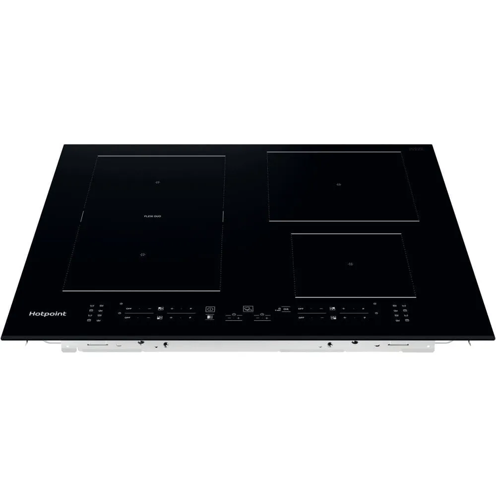 Hotpoint TB 7960C BF Built-in Induction Hob - 4 Zones, 59cm, Black