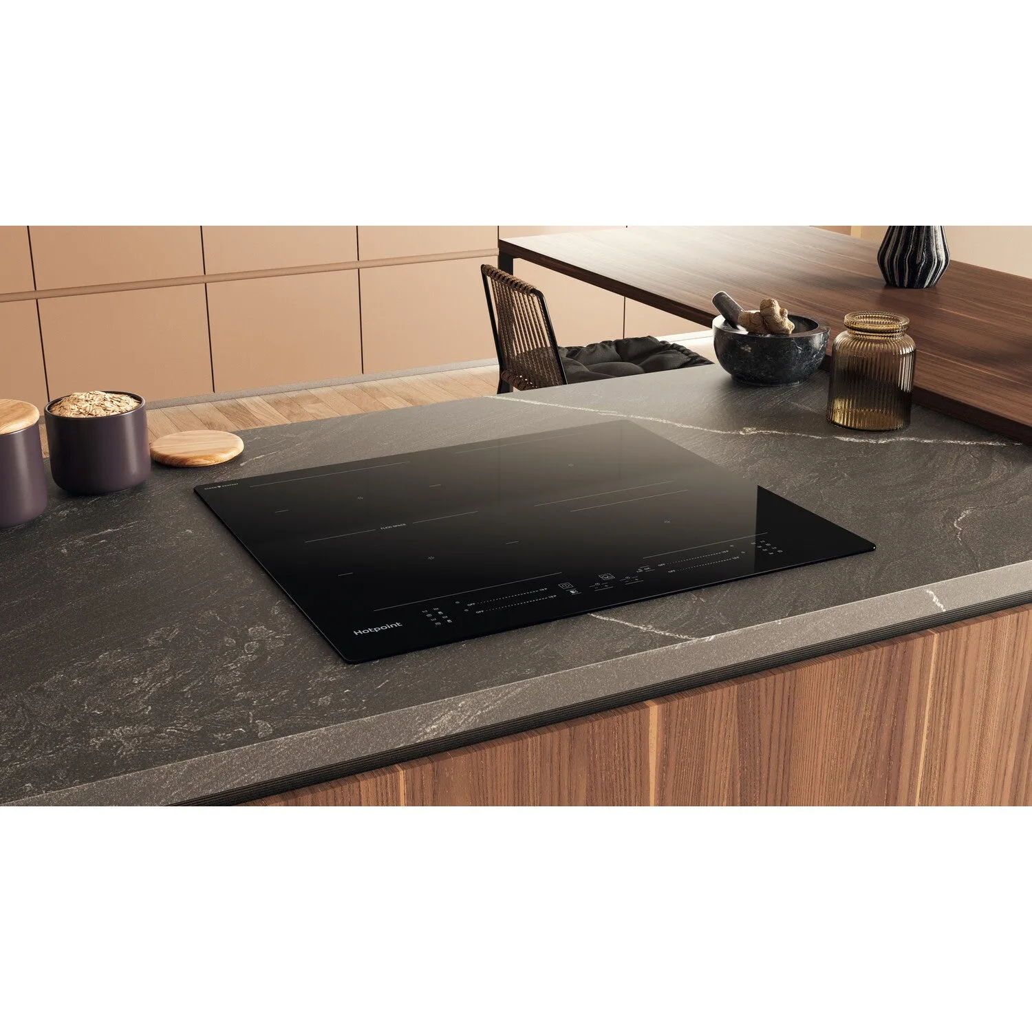 Hotpoint TS 3560F Built-in Induction Hob - 60cm, CleanProtect