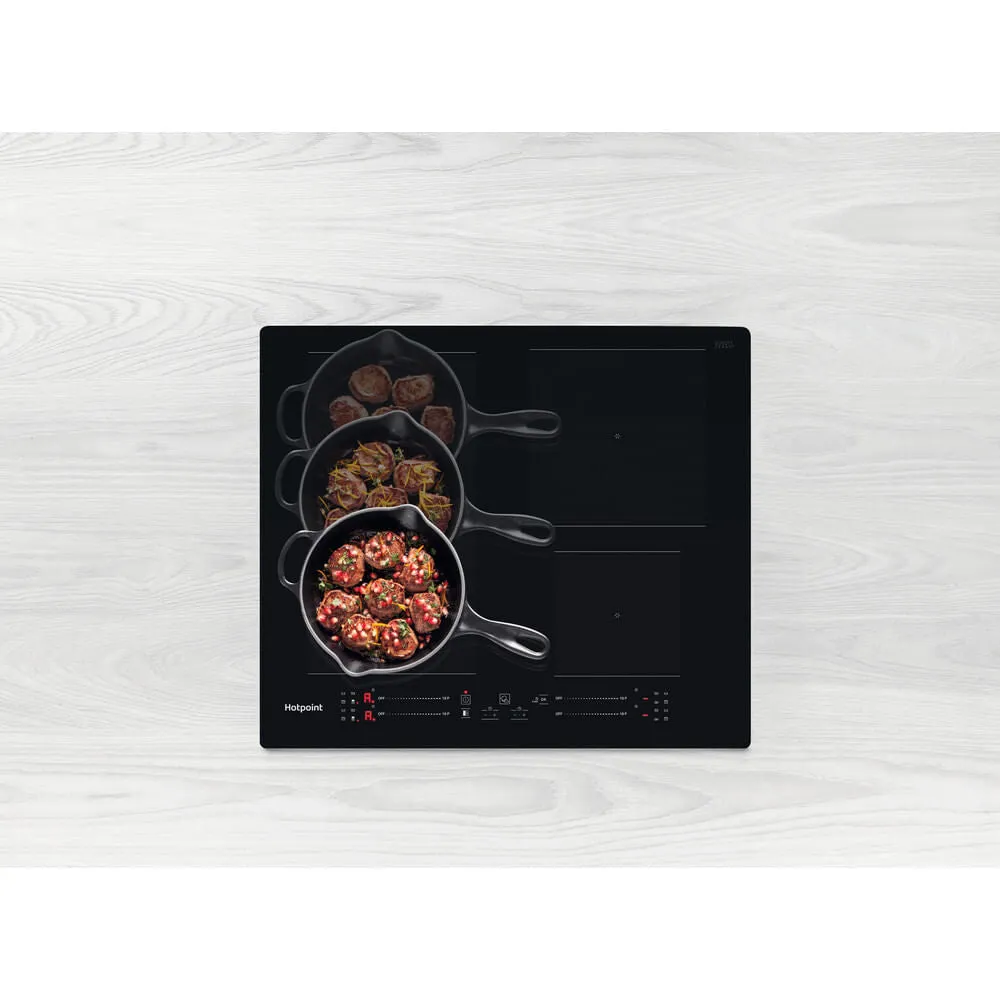 Hotpoint TS 5760F NE Built-in Induction Hob - 4 Zones, Black