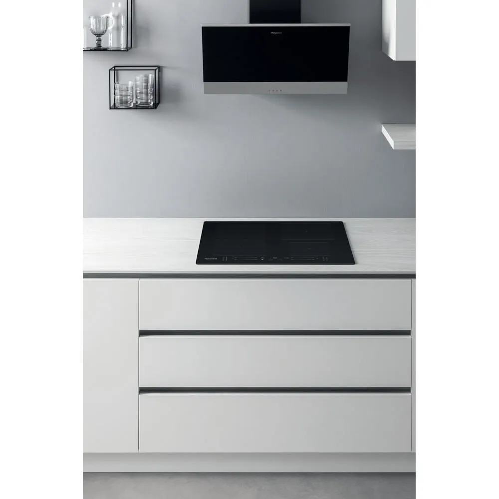 Hotpoint TS 5760F NE Built-in Induction Hob - 4 Zones, Black