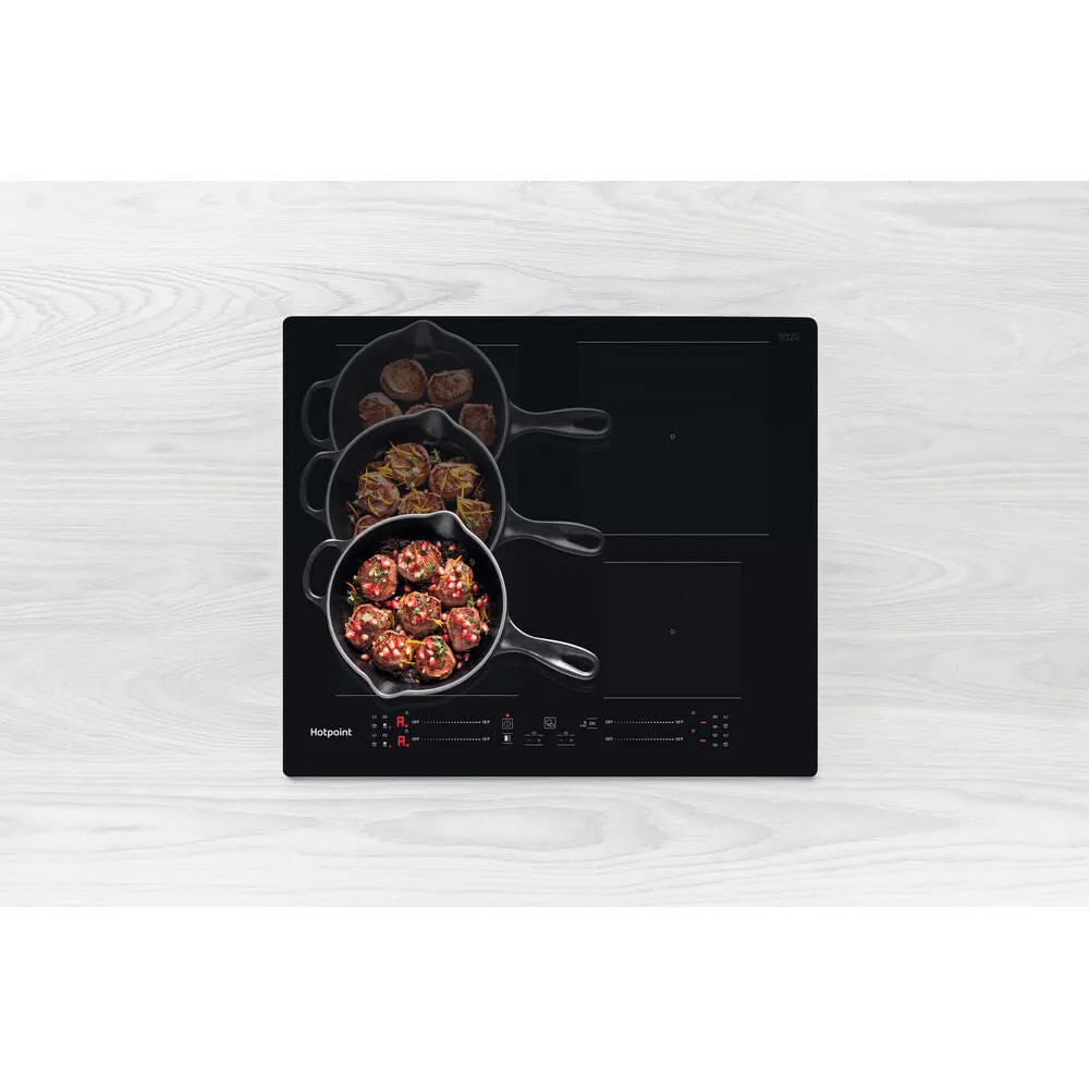 Hotpoint TS 5760F NE Built-in Induction Hob - 4 Zones, Black