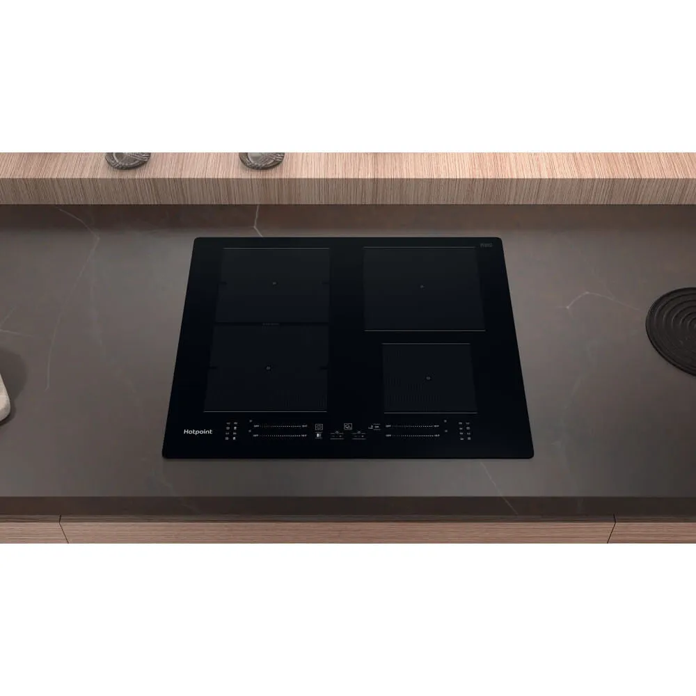 Hotpoint TS 5760F NE Built-in Induction Hob - 4 Zones, Black