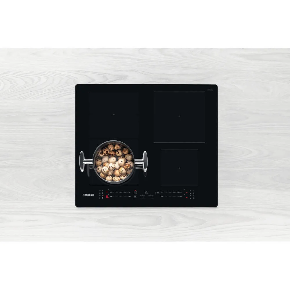 Hotpoint TS 5760F NE Built-in Induction Hob - 4 Zones, Black