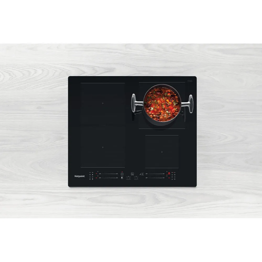 Hotpoint TS 5760F NE Built-in Induction Hob - 4 Zones, Black
