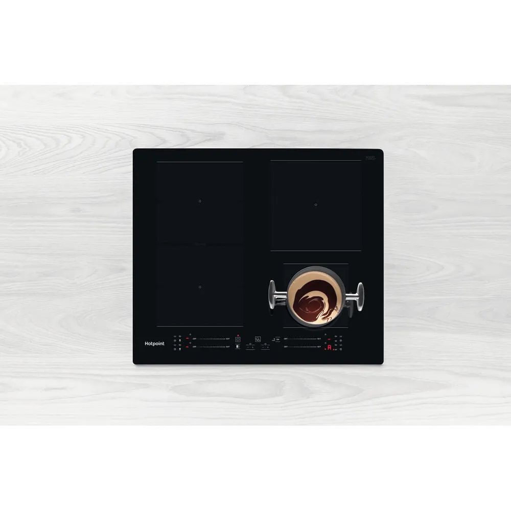 Hotpoint TS 5760F NE Built-in Induction Hob - 4 Zones, Black