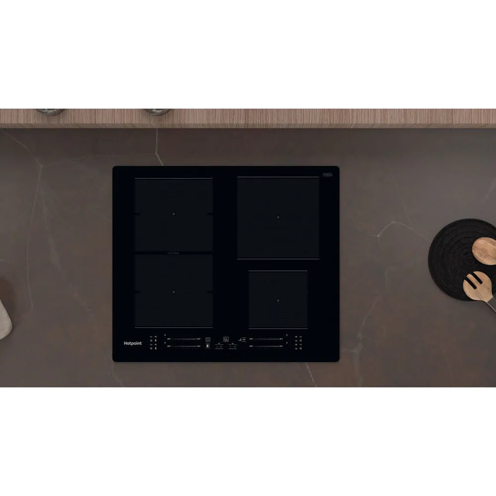 Hotpoint TS 5760F NE Built-in Induction Hob - 4 Zones, Black