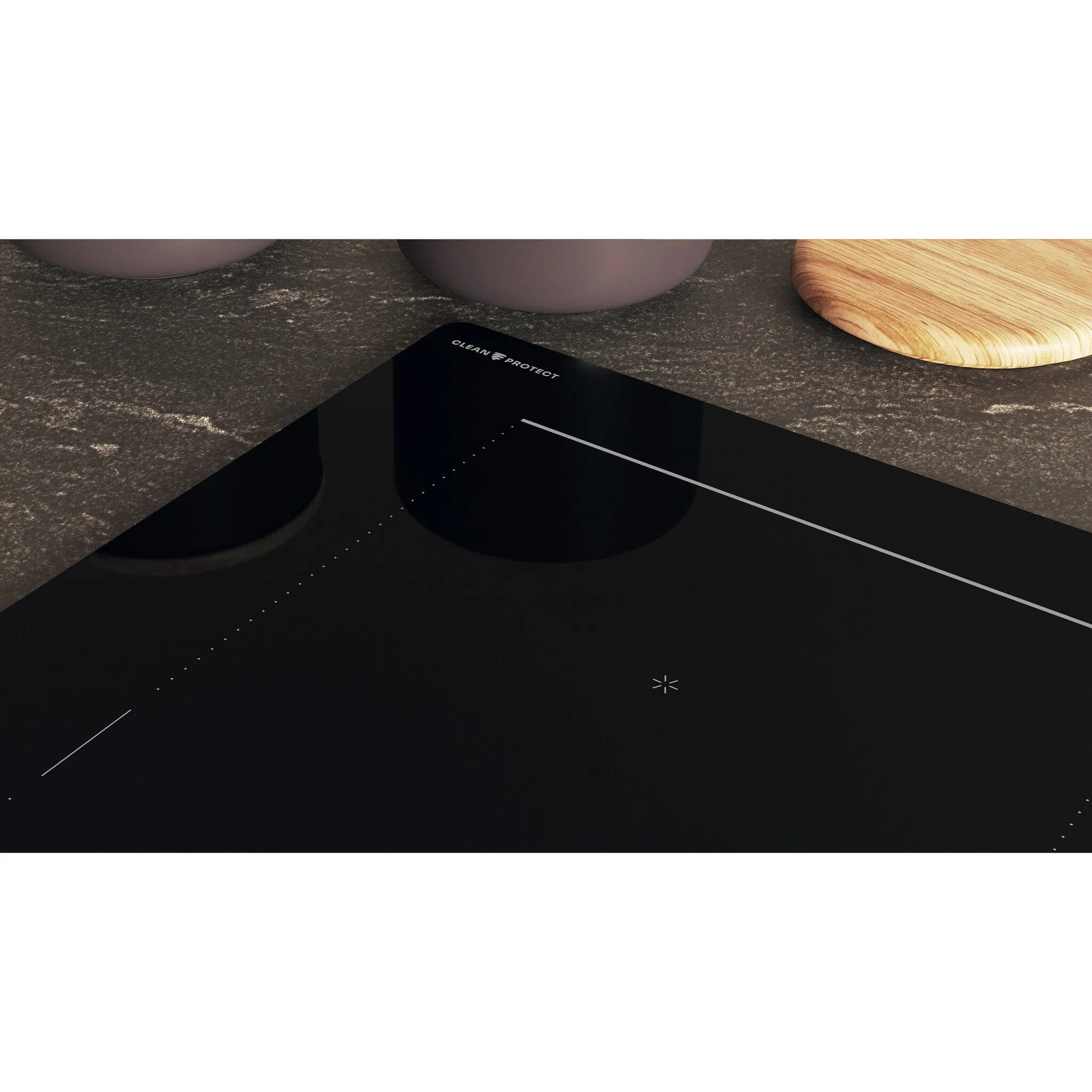 Hotpoint TS 6477C CPNE CleanProtect 77cm Built-in Induction Hob - Black