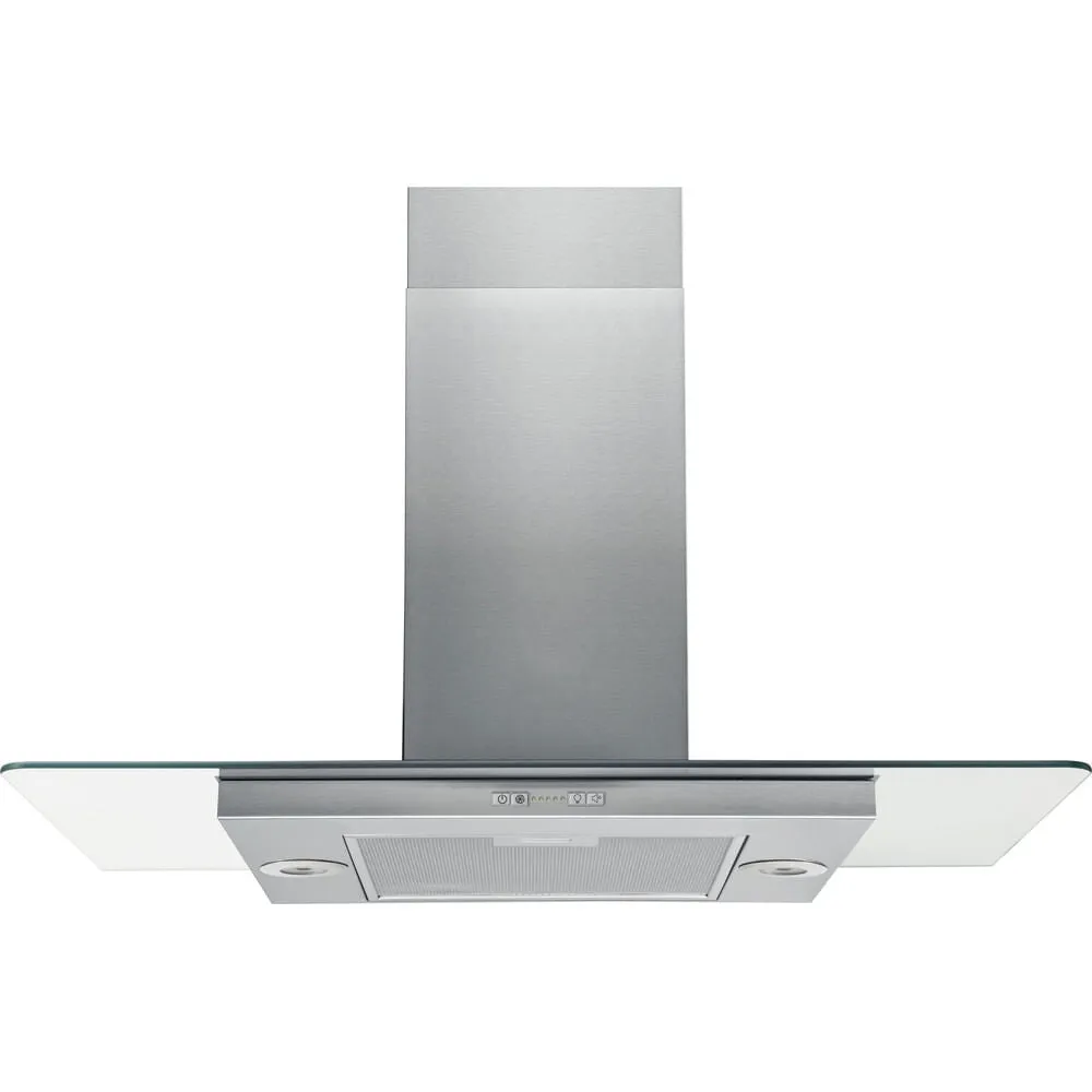 Hotpoint UIF 9.3F LB X Island Cooker Hood - 735m³/h, Stainless Steel