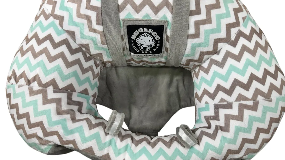 Hugaboo Infant Sitting Chair, Blue Chevron