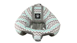 Hugaboo Infant Sitting Chair, Blue Chevron