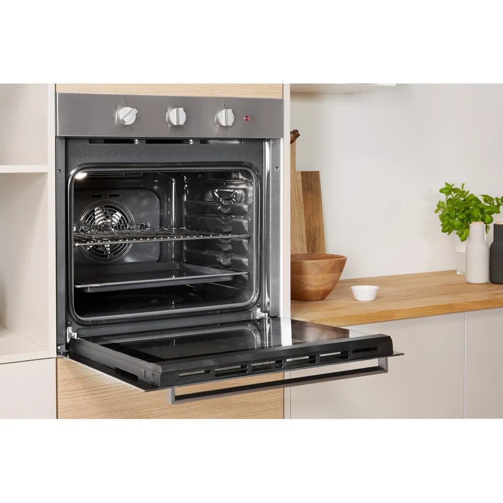Indesit Aria IFW 6230 IX UK Built-In 71L Electric Oven - Stainless Steel