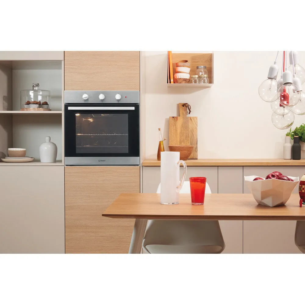 Indesit Aria IFW 6230 IX UK Built-In 71L Electric Oven - Stainless Steel