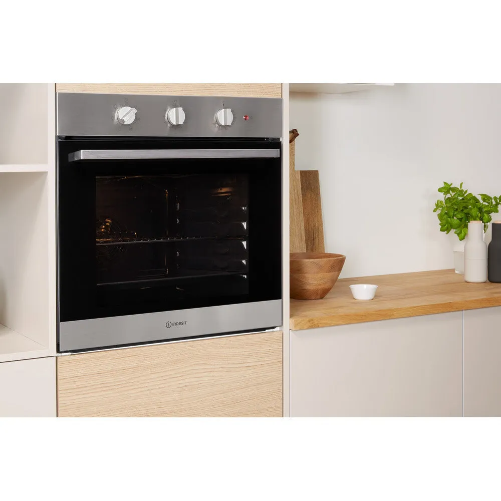 Indesit Aria IFW 6230 IX UK Built-In 71L Electric Oven - Stainless Steel
