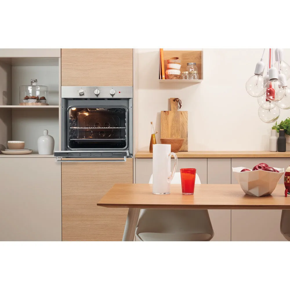 Indesit Aria IFW 6230 IX UK Built-In 71L Electric Oven - Stainless Steel