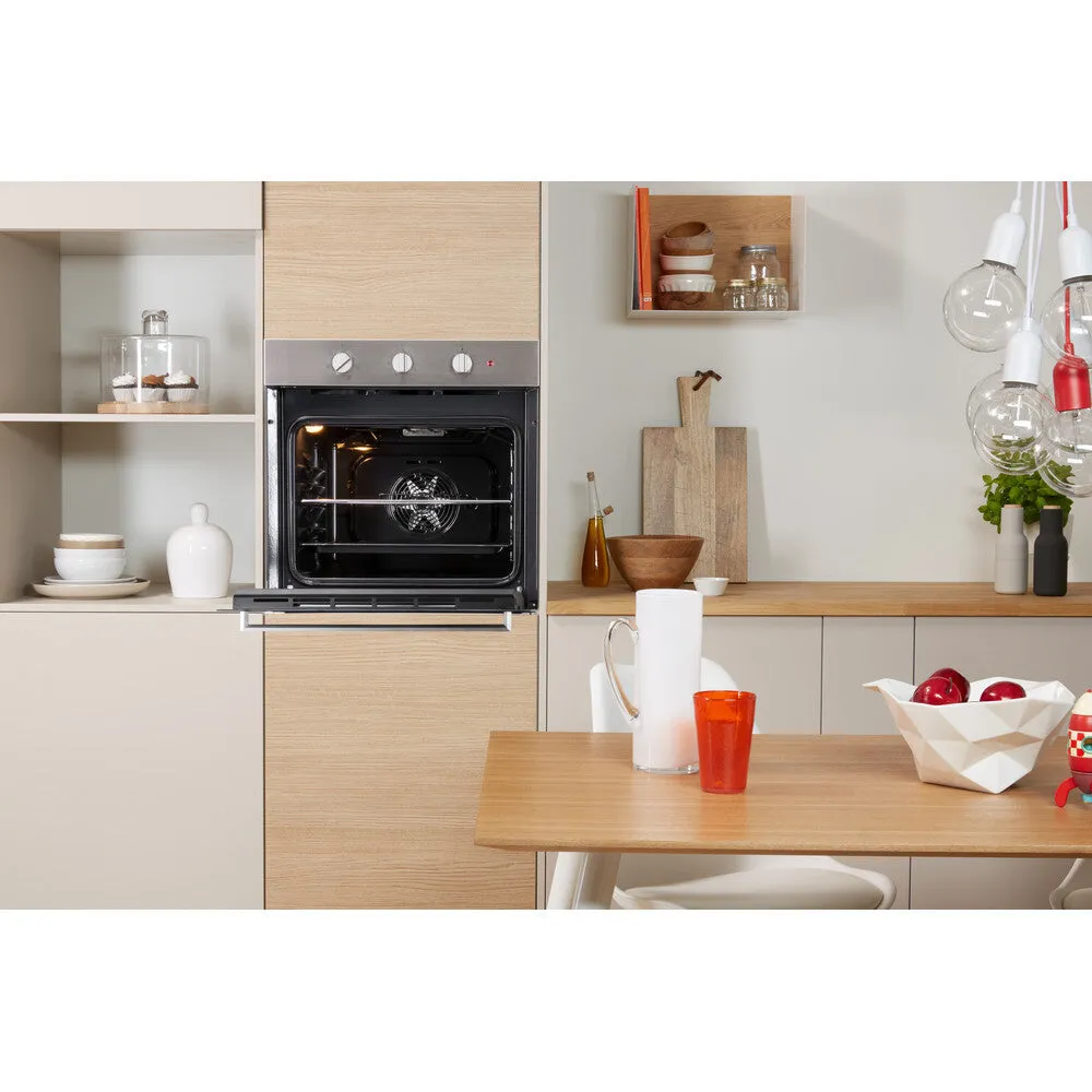 Indesit Aria IFW 6230 IX UK Built-In 71L Electric Oven - Stainless Steel