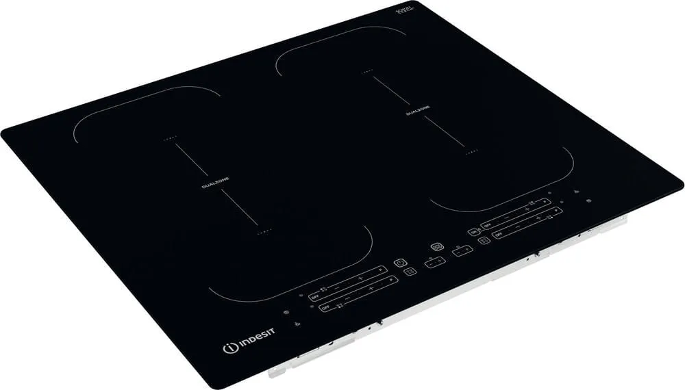 Indesit IB 88B60 NE Built-in Induction Hob - 59cm, 4 Zones, Black
