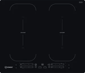 Indesit IB 88B60 NE Built-in Induction Hob - 59cm, 4 Zones, Black
