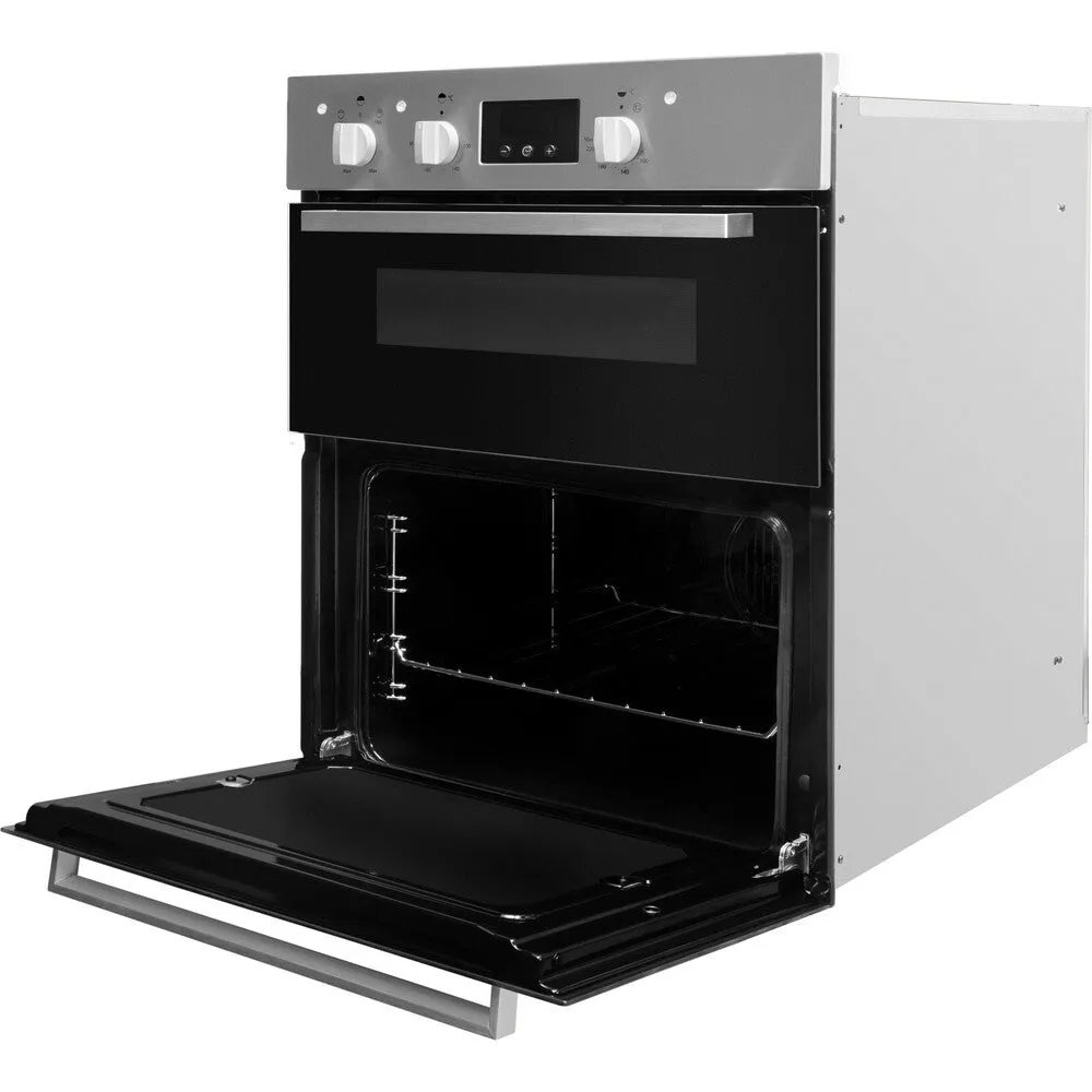 Indesit IDU 6340 IX Built-In 96L Electric Oven - 5100W, Black, Stainless Steel
