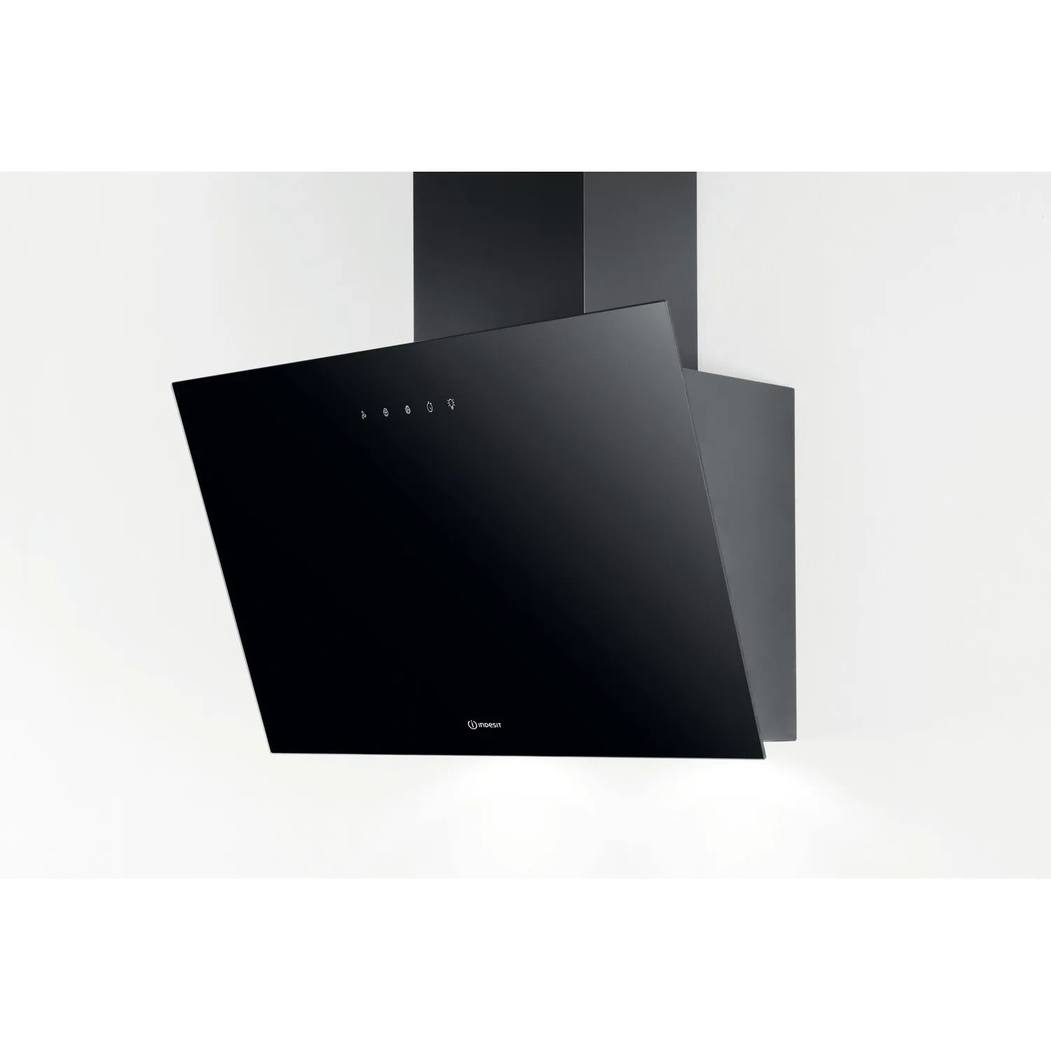 Indesit IHVP 62F LT K Built-in Cooker Hood - 495m³/h, Black