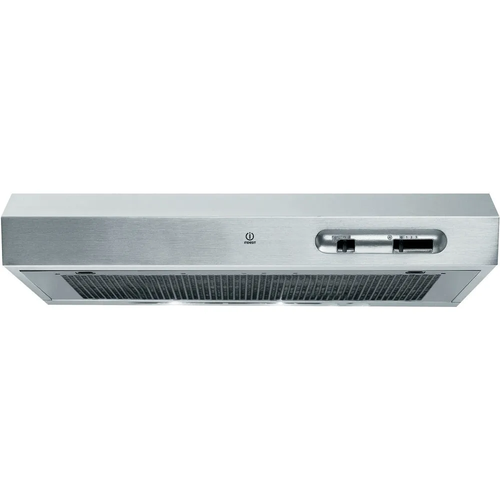 Indesit ISLK 66 LS X Built-under Cooker Hood - 272m³/h, Stainless Steel