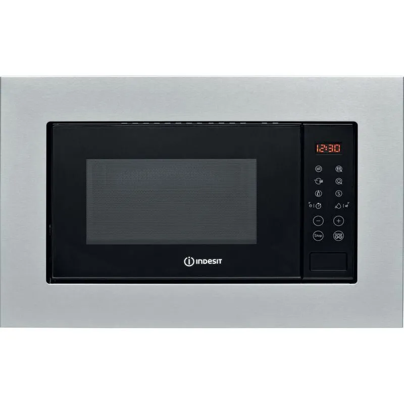 Indesit MWI 120 GX UK Built-in 20L Combination Microwave - 800W, Stainless Steel