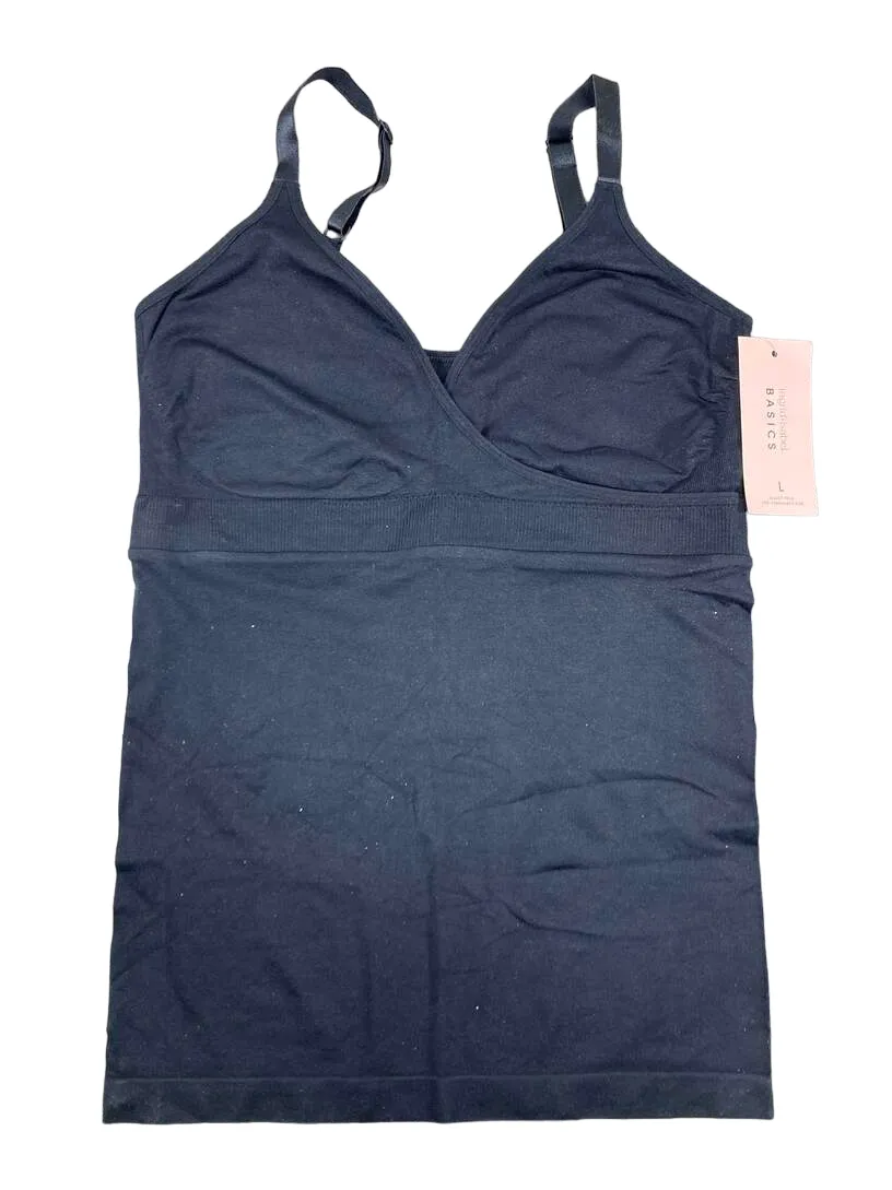 Ingrid & Isabel Crossover Cami, Black, Large