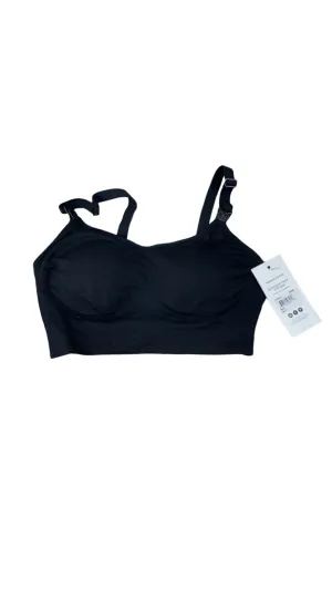 Ingrid & Isabel Drop Cup Nursing Bra, Black, Small