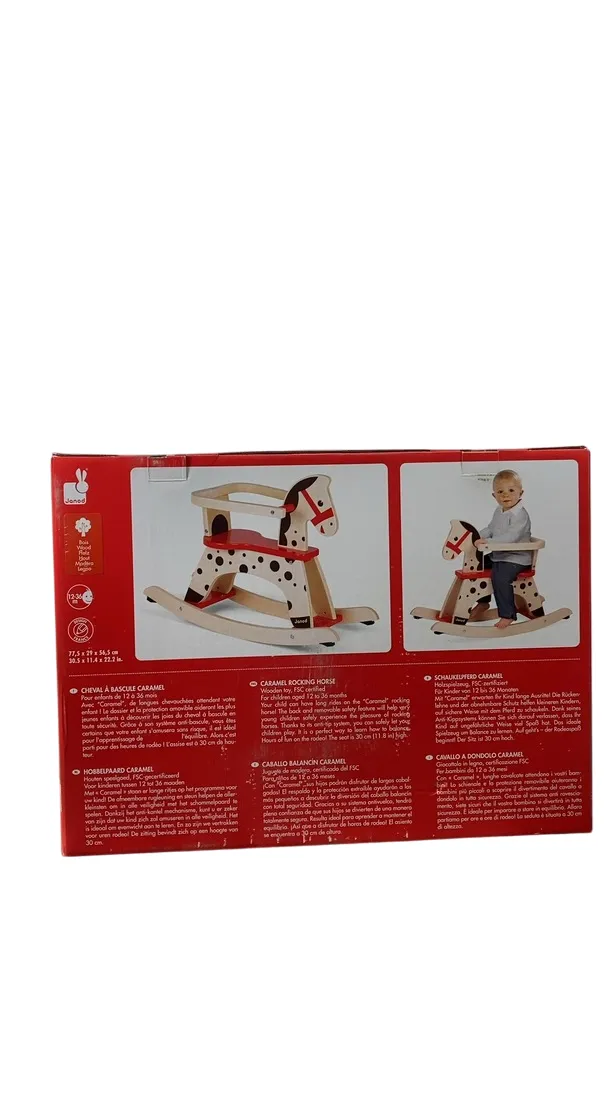 Janod Caramel Rocking Horse