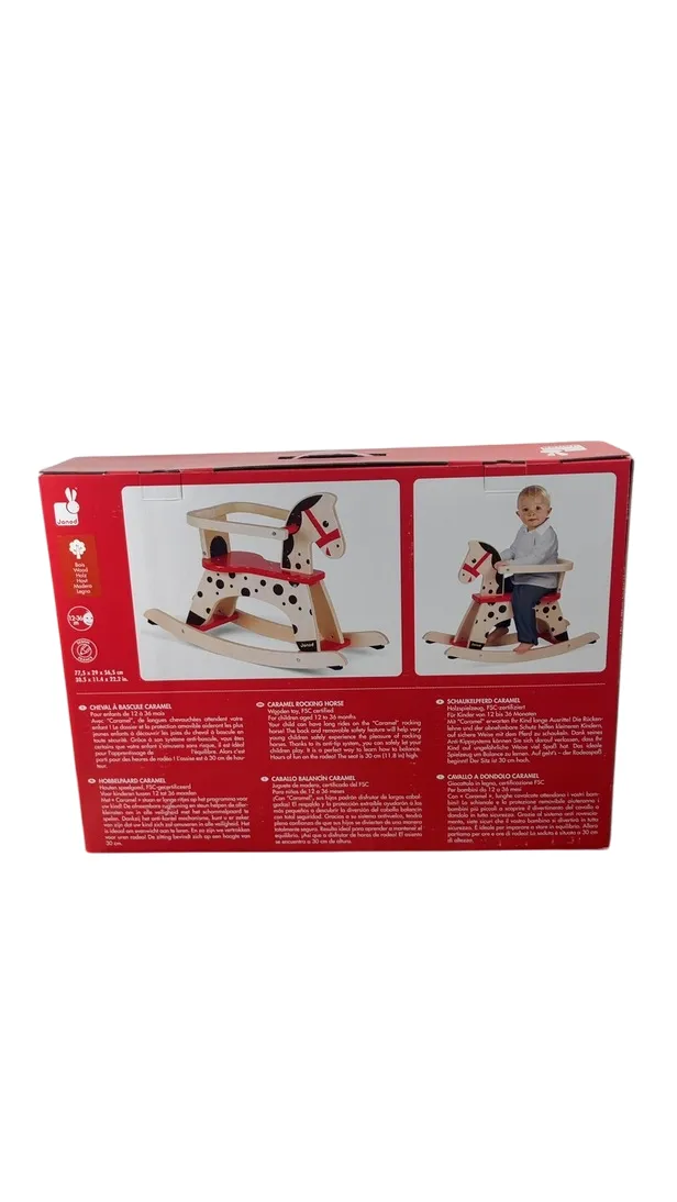 Janod Caramel Rocking Horse