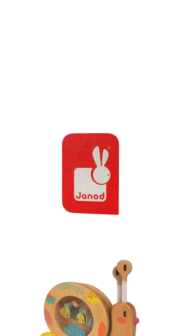 Janod Wooden Pull-Along Snail