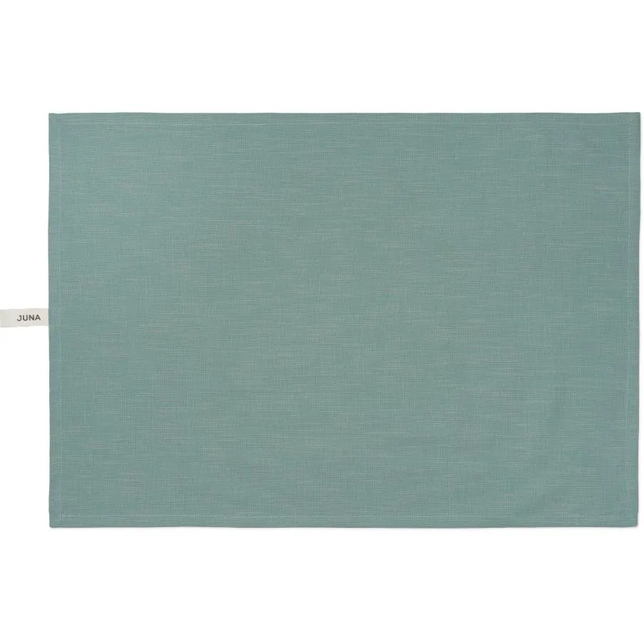 Juna Surface Tea Towel Turquoise, 50x70 Cm