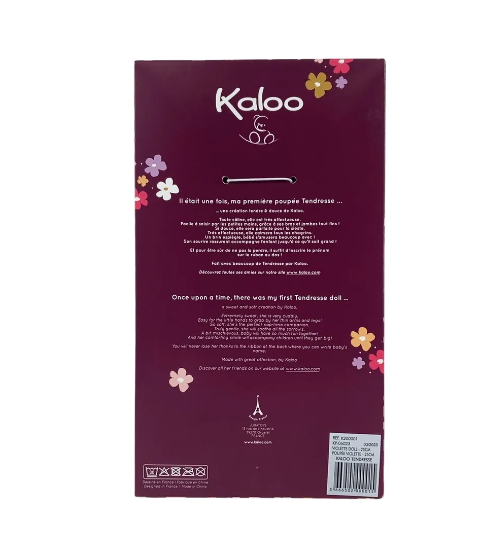 Kaloo My First Doll, Medium, Violette