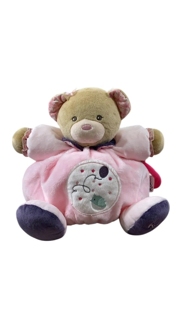Kaloo Soft Toy, Medium, Petite Rose Chubby Bear