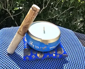 KARMA COPPER SINGING BOWL CANDLE