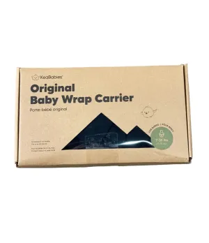 KeaBabies Wrap Carrier, Trendy Black