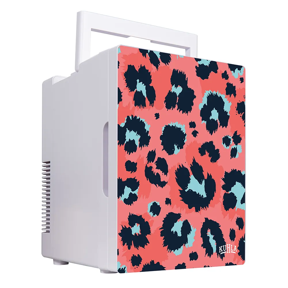 Kuhla K8CLR1001B-1031 Pink Leopard 8L Mini Cooler