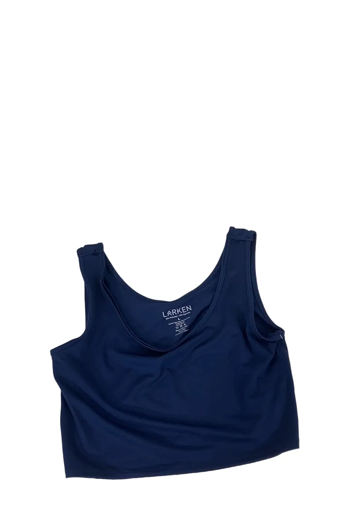 Larken The Larken X Nursing Bra, Large, Marine