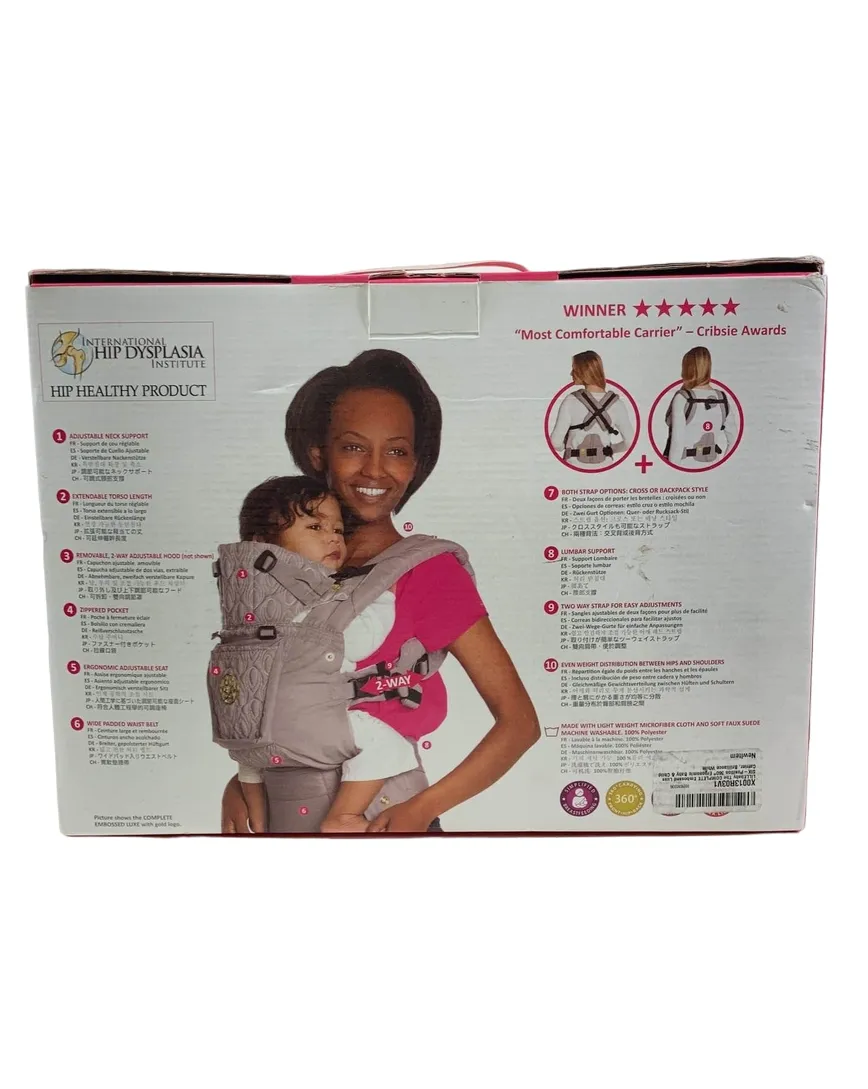 Lillebaby Complete Luxe Embossed Baby Carrier, Citrus