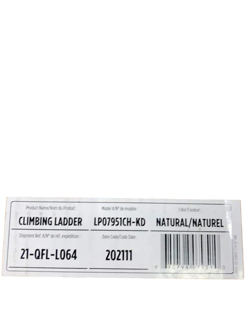 Little Partners Climbing Ladder, Natural