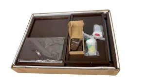 Little Partners Deluxe Learn 'N Play Art Center Easel, Espresso