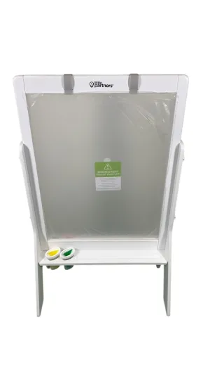 Little Partners Peek-A-Boo Art Easel, Soft White