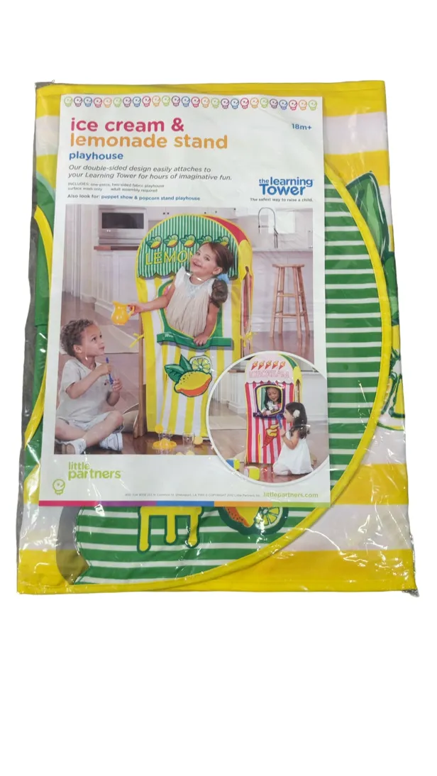 Little Partners Playhouse Kit: Lemonade and Ice Cream Stand