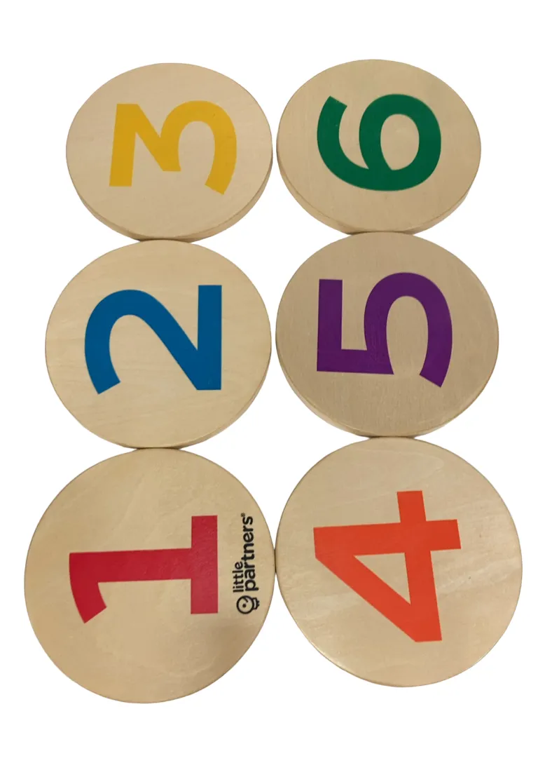 Little Partners Step ‘N Learn Stepping Stones, Numbers