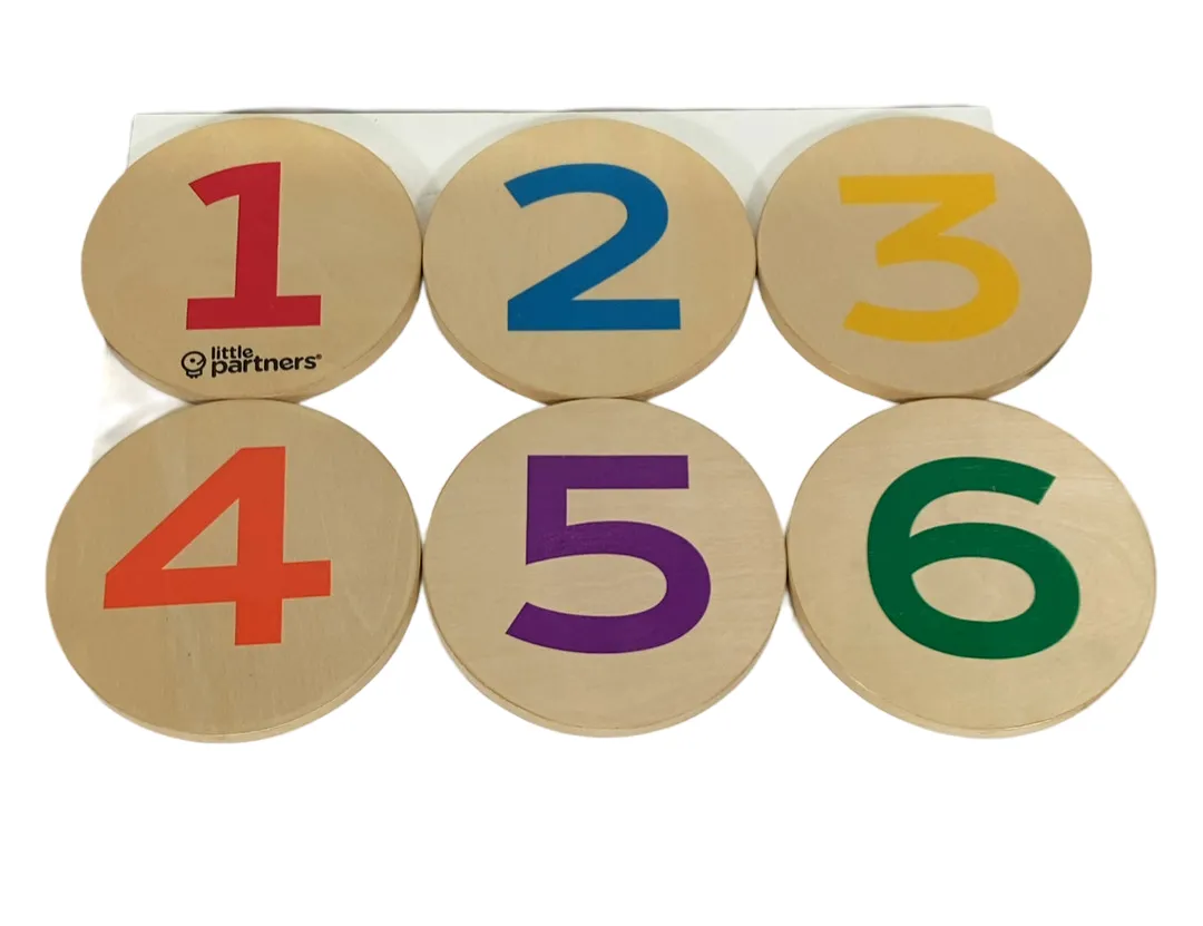 Little Partners Step ‘N Learn Stepping Stones, Numbers